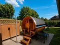 Sauna mit Dusche 
